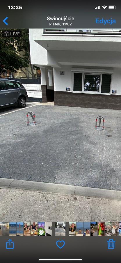 Apartament Przy Parku Z Duzym Tarasem ,Prywatny Parking Daire Swinoujscie Dış mekan fotoğraf